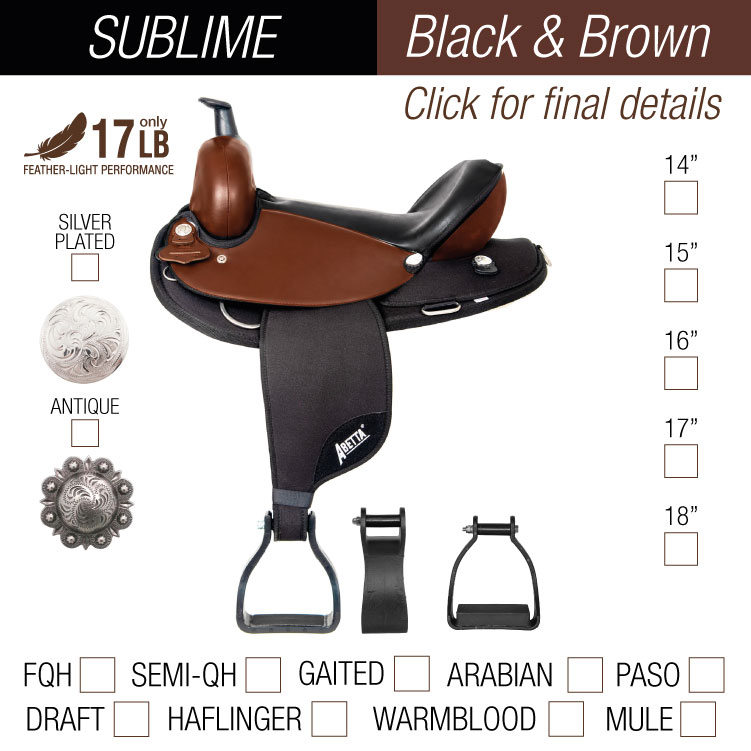 SUBLIME BROWN & BLACK.