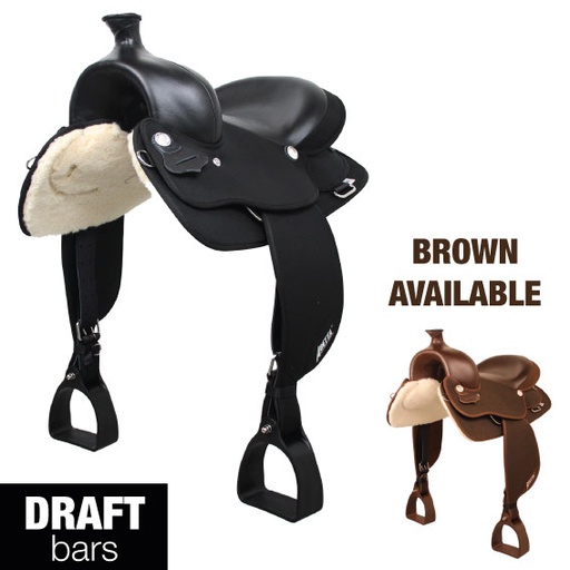ABETTA DRAFT COMFORT PLEASURE SADDLE.
